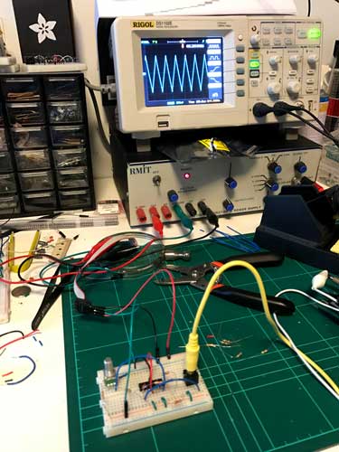 LFO triangle test