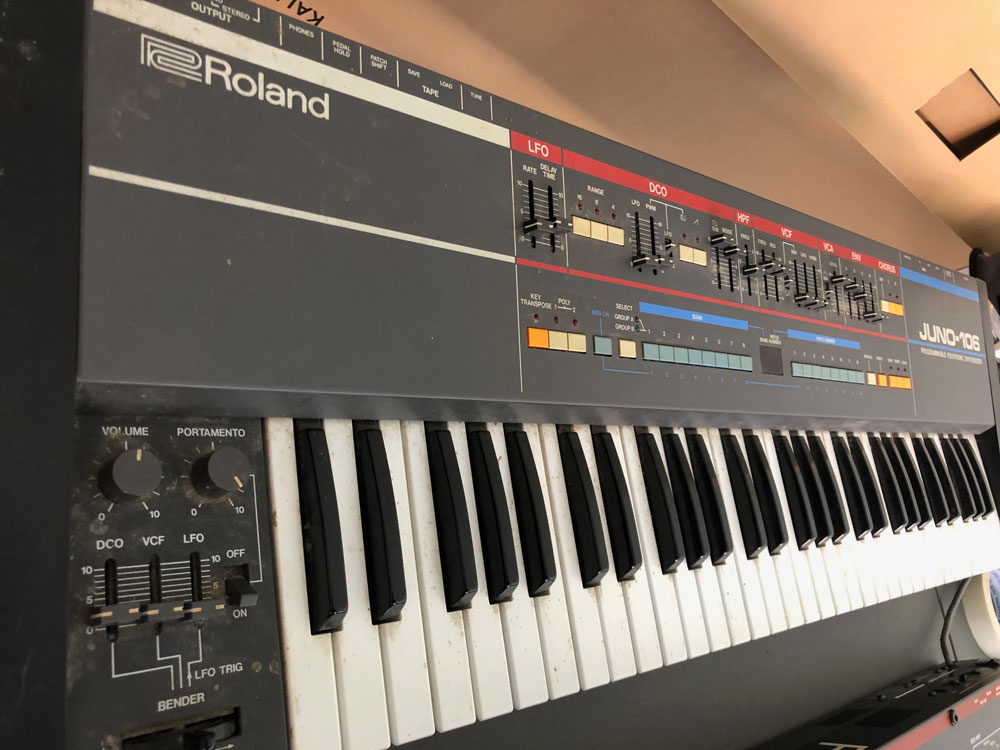Roland Juno-106 Repair Initial Wide