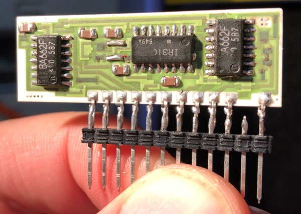 Roland Juno-106 Original Voice Chips Cleaned